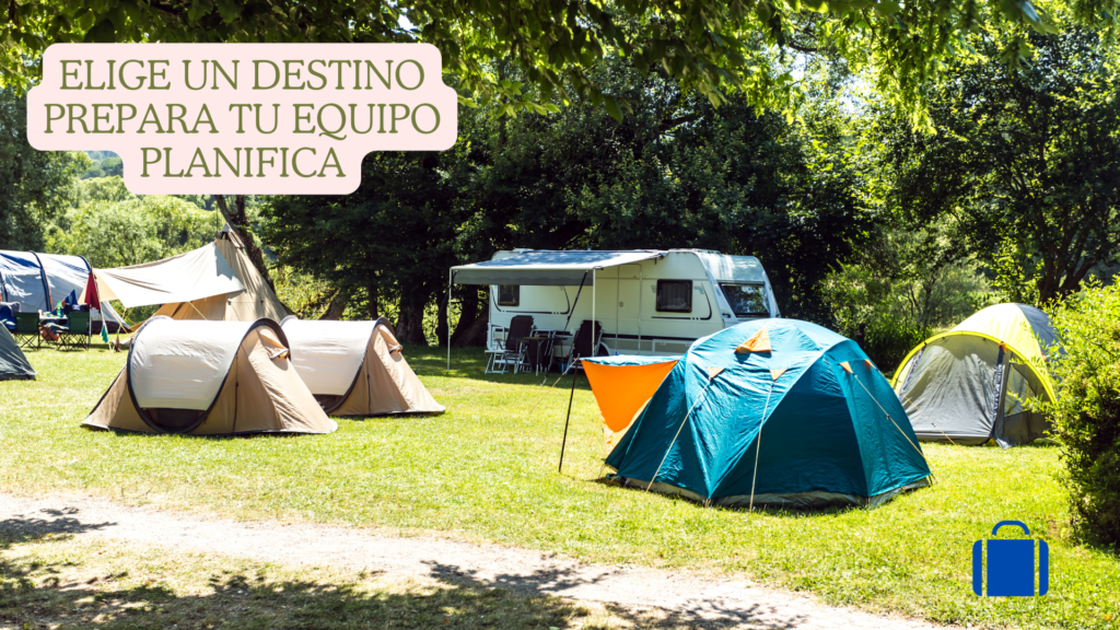 vacaciones en camping