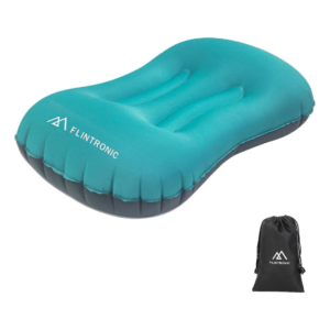 almohada inflable camping